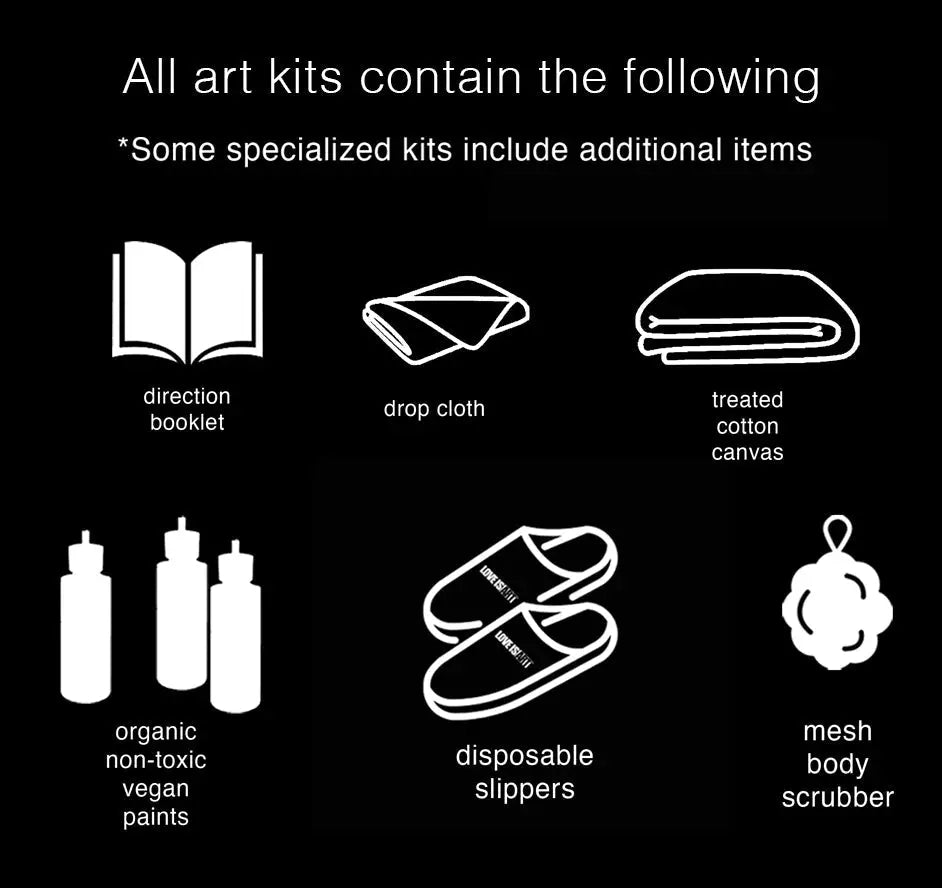 LOVE IS ART Couples Art Kit - Starter