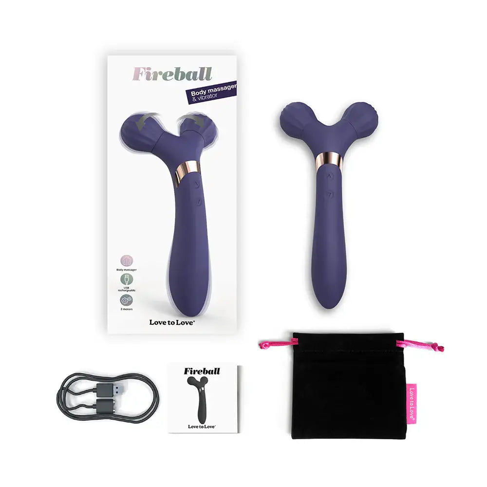 Fireball Forked Vibrator