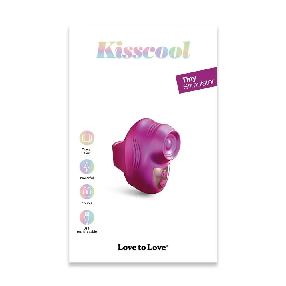 Love to Love® Kisscool Finger Tapping Stimulator - Rolik®