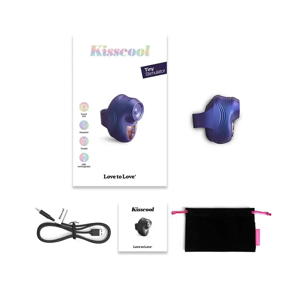 Love to Love® Kisscool Finger Tapping Stimulator - Rolik®