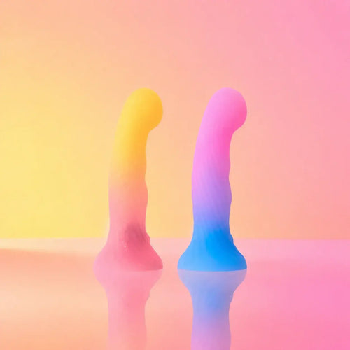 Love to Love® Neon Art LED Silicone Dildo | 39 Light Modes Suction Cup