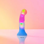 Love to Love® Neon Art LED Silicone Dildo | 39 Light Modes Suction Cup