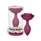 Love to Love® Open Roses Silicone Anal Plug - Rolik®