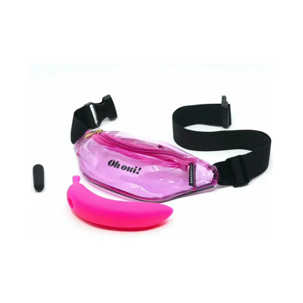 Oh Oui Banana Bullet Vibrator - Pink