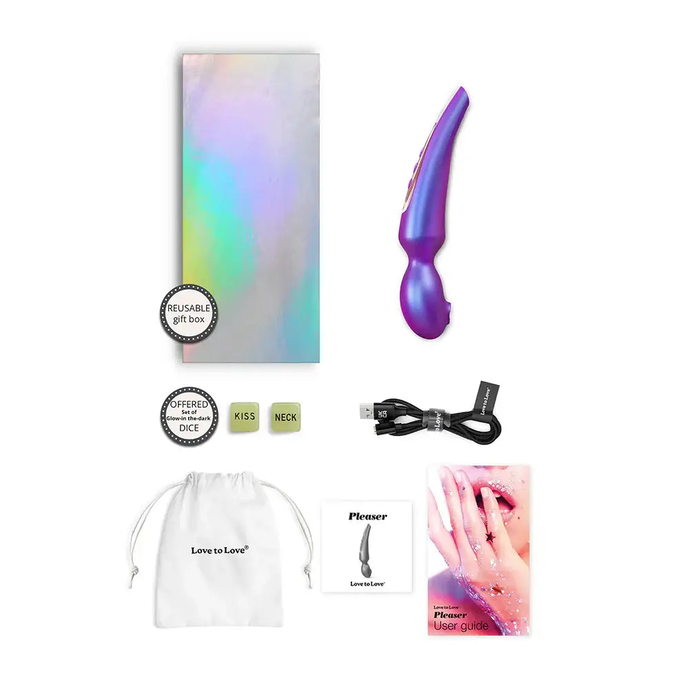 Pleaser Wand & Clitoral Stimulator - Vibrator