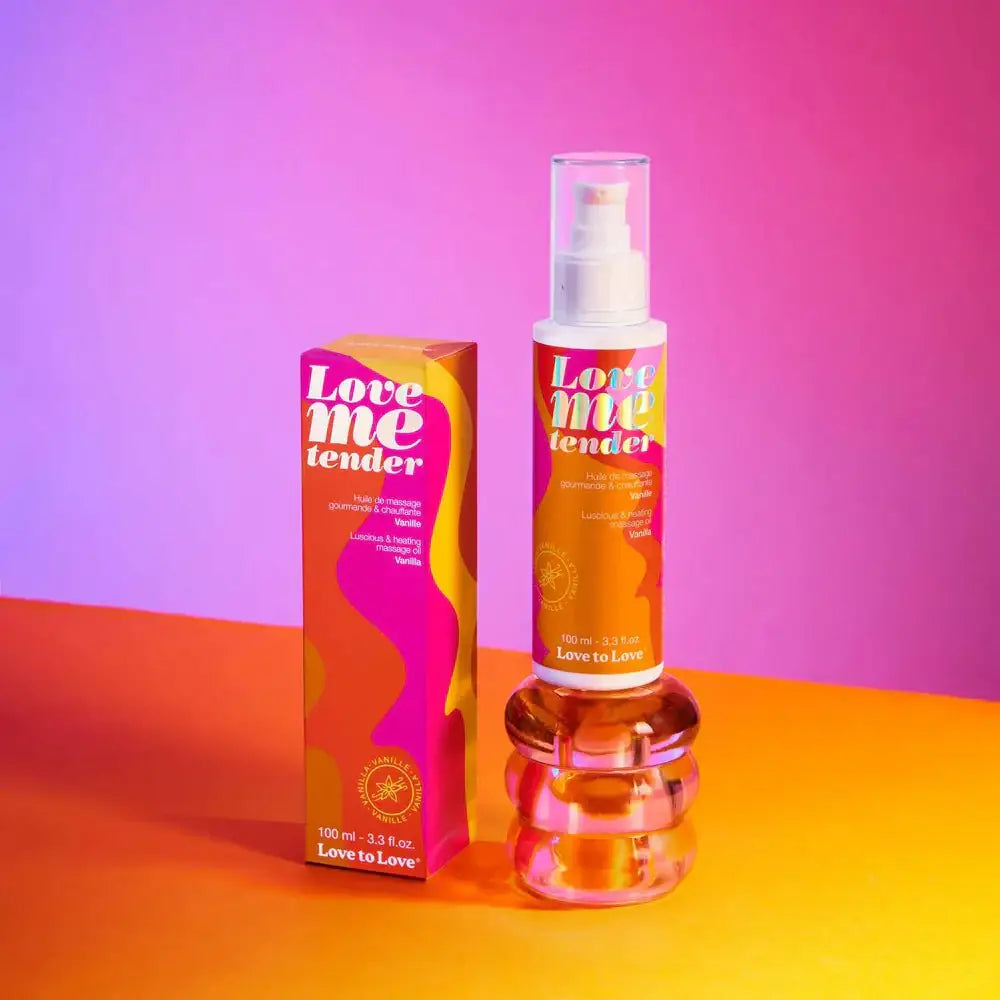 Love to Love® Love Me Tender Luscious & Heating Massage Oil - Rolik®