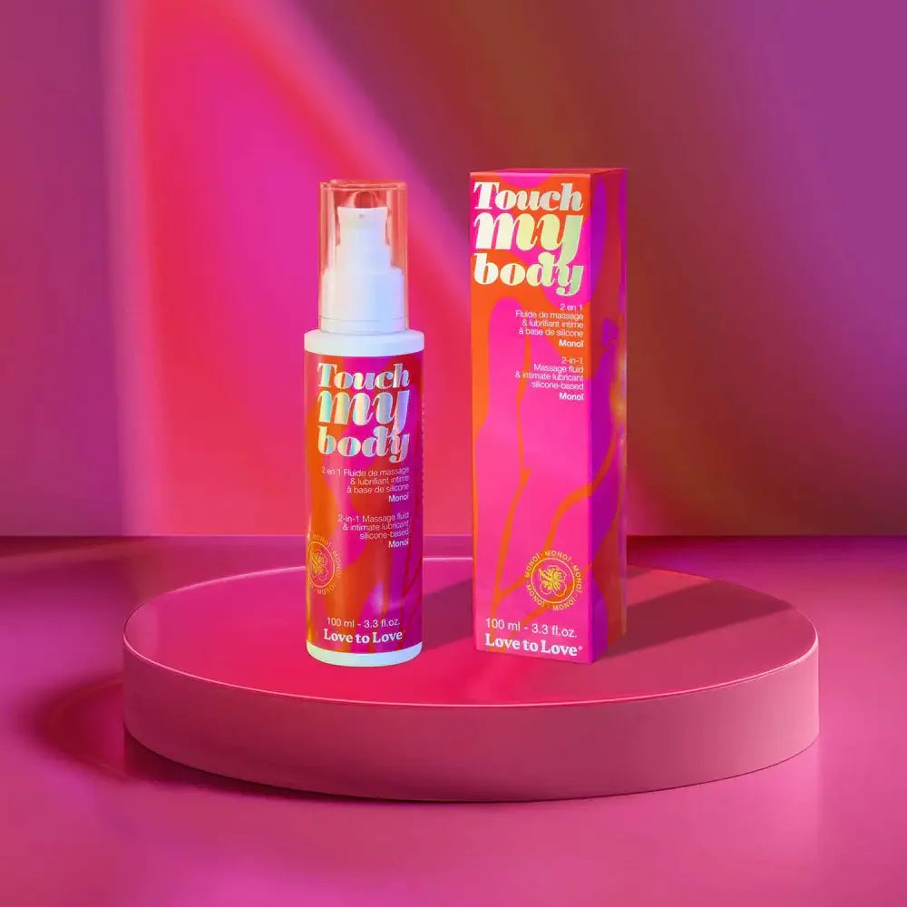 Love to Love® Touch My Body Silicone - Based 2 - in - 1 Massage Fluid & Intimate Lubricant - Rolik®