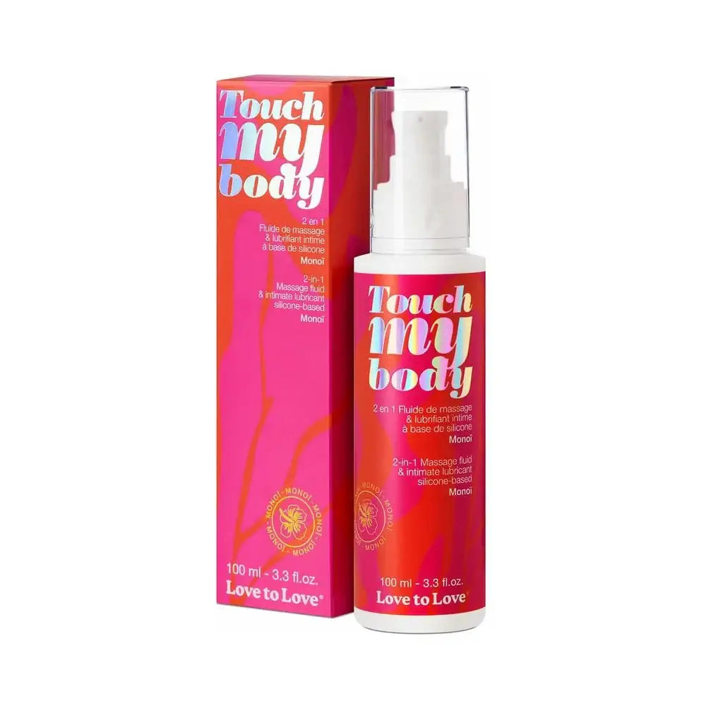 Love to Love® Touch My Body Silicone - Based 2 - in - 1 Massage Fluid & Intimate Lubricant - Rolik®