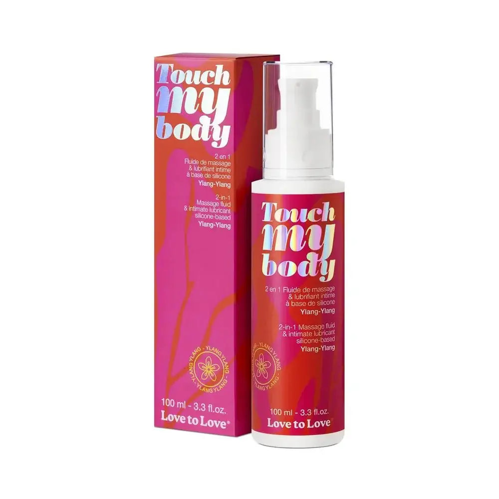 Love to Love® Touch My Body Silicone - Based 2 - in - 1 Massage Fluid & Intimate Lubricant - Rolik®