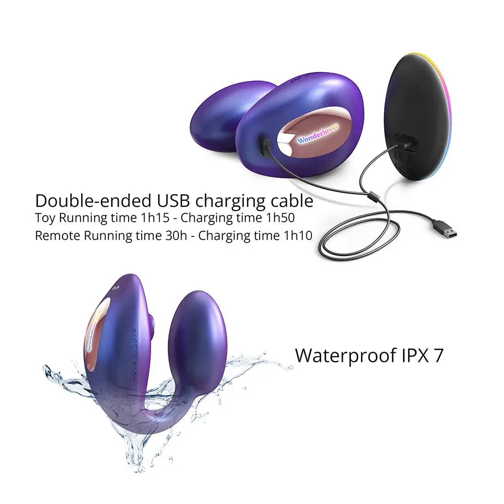 Love to Love® Wonderlover Dual Remote Stimulator - Rolik®