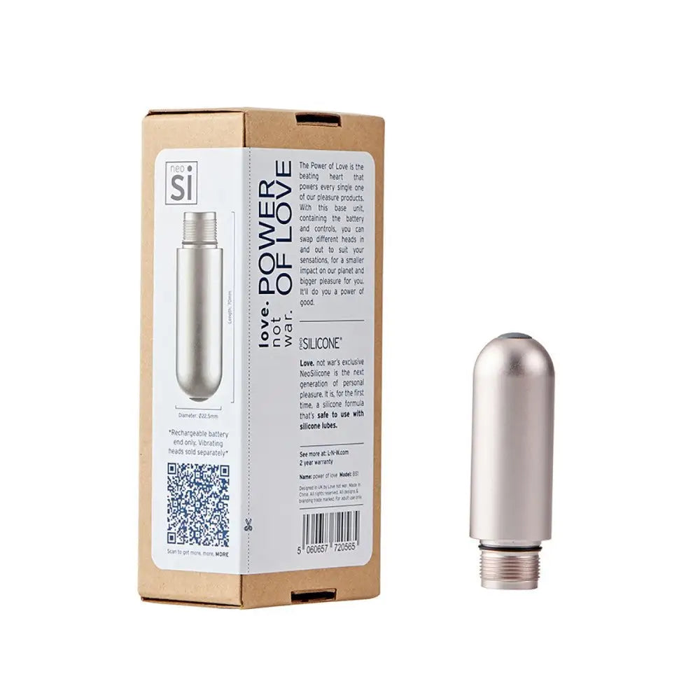 Love Not War Power of Love Vibrator Battery Base - Rolik®