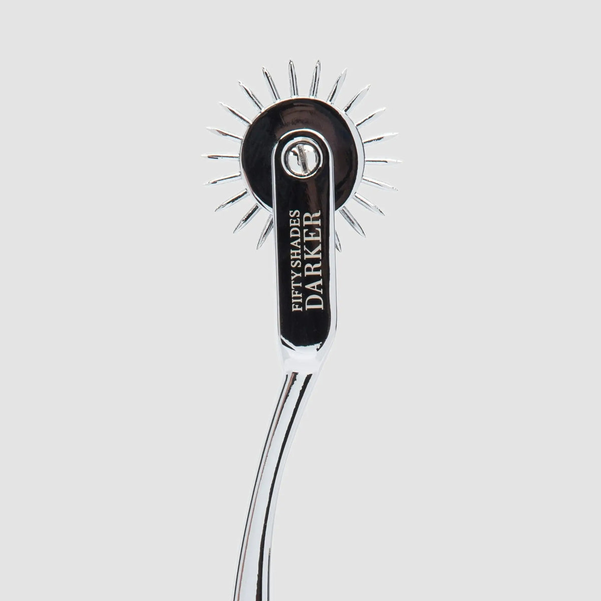 Lovehoney® Fifty Shades Darker Adrenaline Spikes Wartenberg Wheel Silver