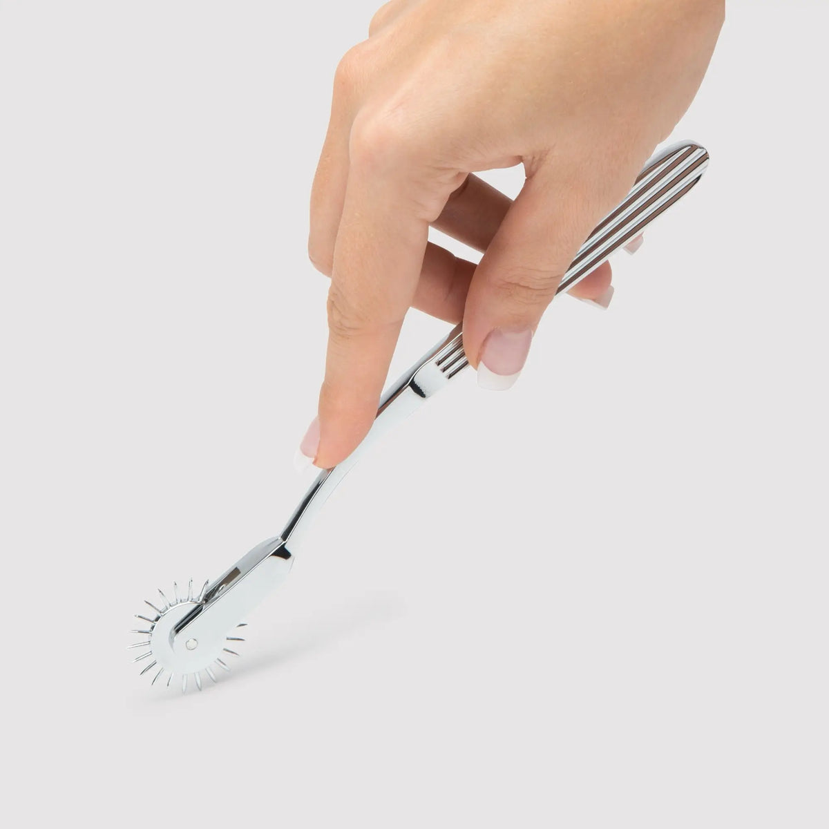 Lovehoney® Fifty Shades Darker Adrenaline Spikes Wartenberg Wheel Silver