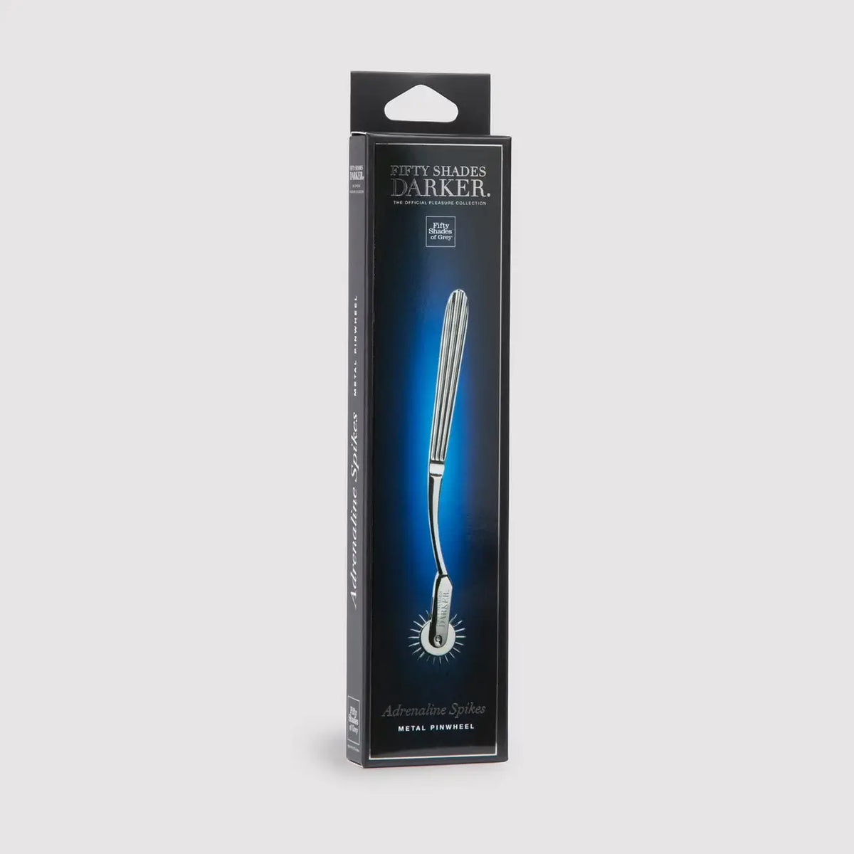 Lovehoney® Fifty Shades Darker Adrenaline Spikes Wartenberg Wheel Silver