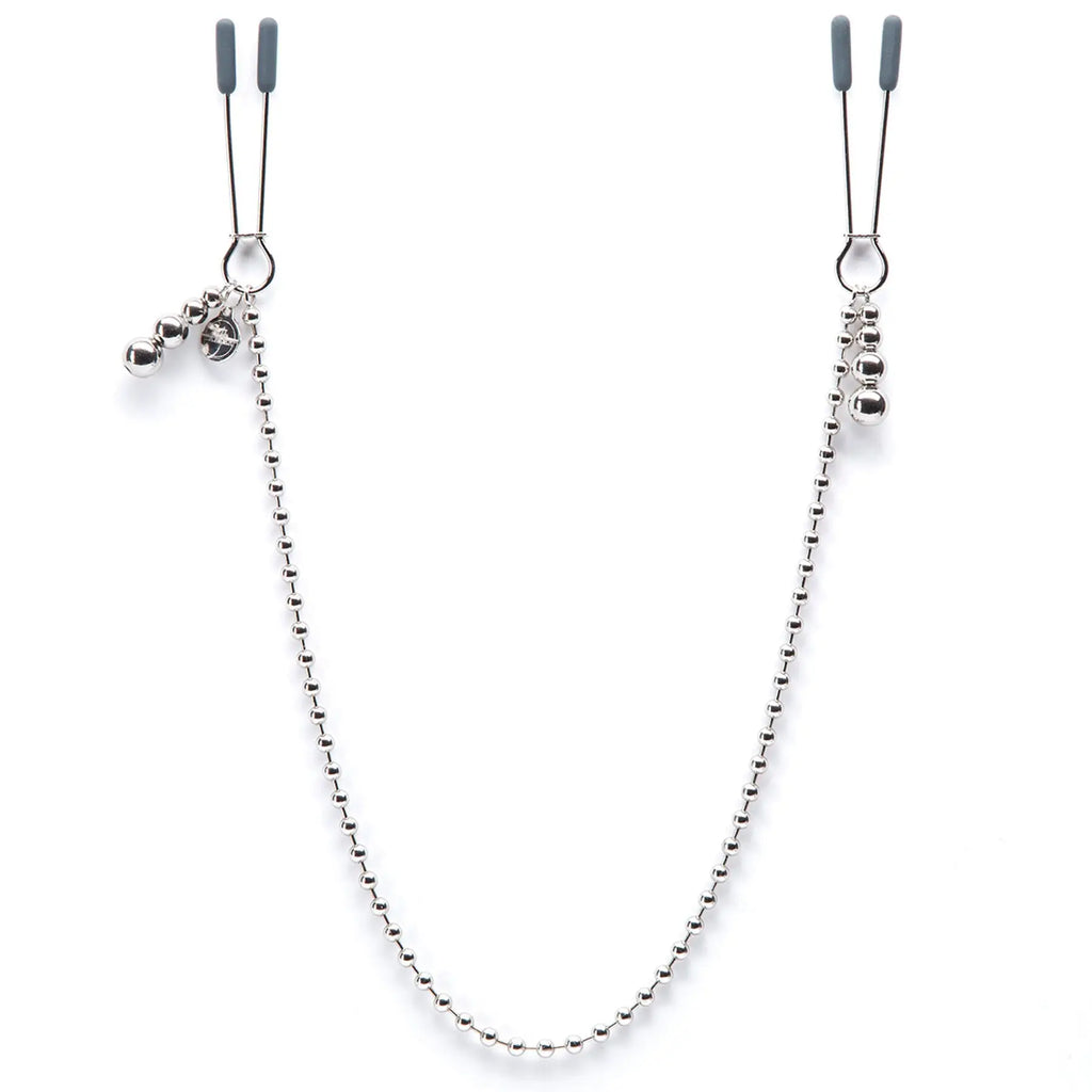 Lovehoney® Fifty Shades Darker At My Mercy Chained Nipple Clamps Silver