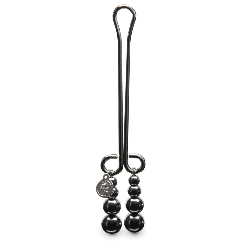 Fifty Shades Darker Just Sensation Beaded Clitoral Clamp - Rolik®