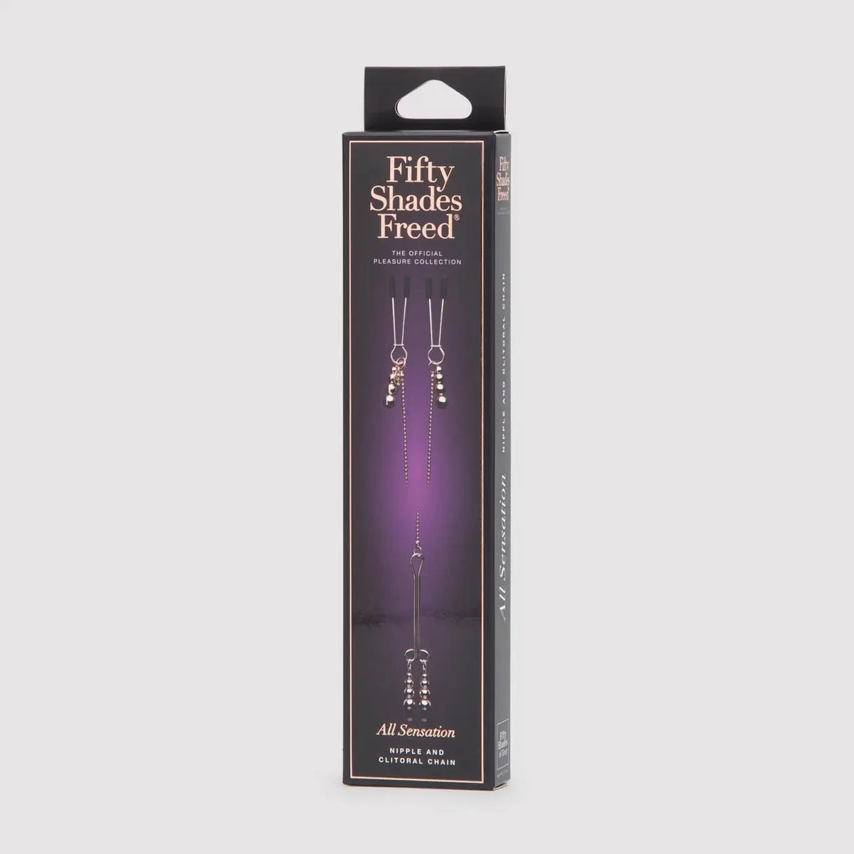 Lovehoney® Fifty Shades Freed All Sensation Nipple & Clitoral Chain Rose Gold