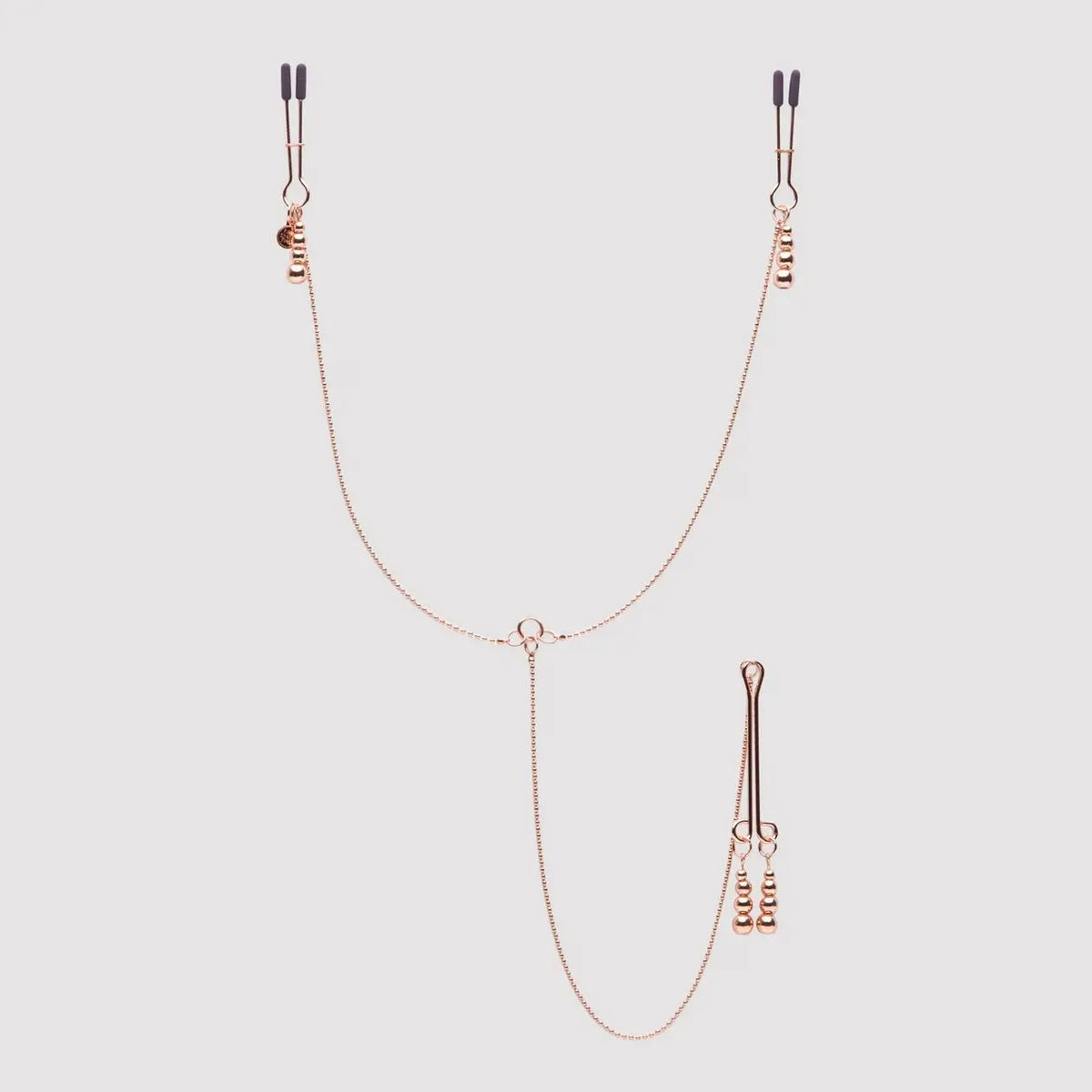 Lovehoney® Fifty Shades Freed All Sensation Nipple & Clitoral Chain Rose Gold
