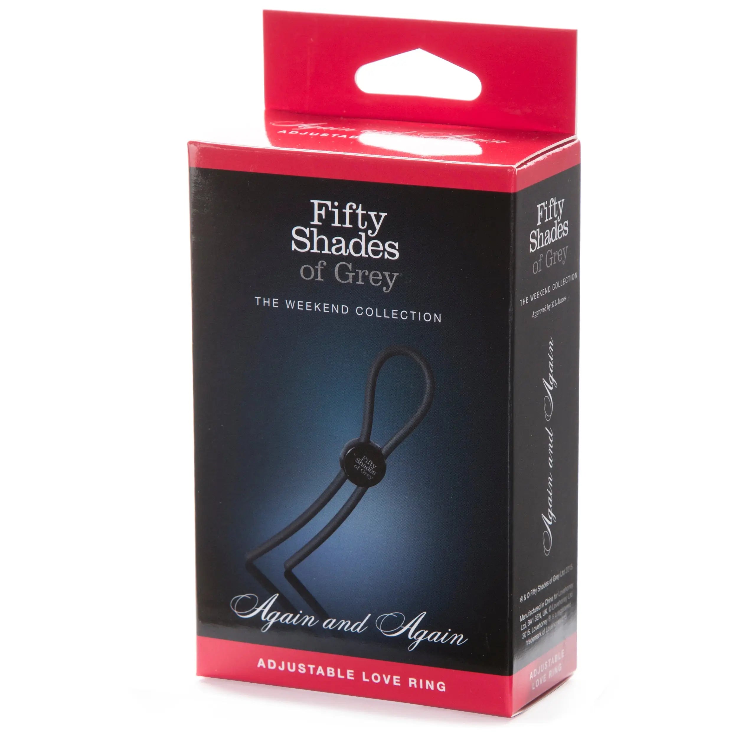 Fifty Shades of Grey Again and Love C - Ring - Black - C-Ring