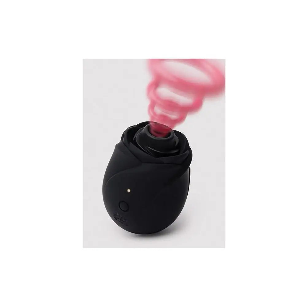 Lovehoney® Fifty Shades of Grey Black Rose 2.0 Clitoral Suction Stimulator