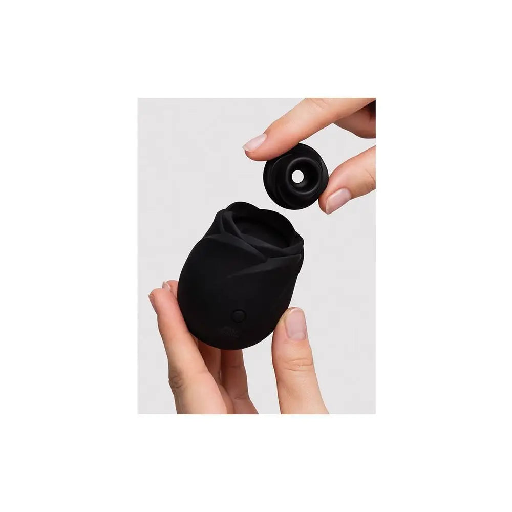Lovehoney® Fifty Shades of Grey Black Rose 2.0 Clitoral Suction Stimulator