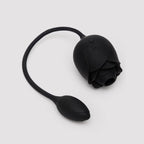 Fifty Shades of Grey Dark Blushing Rose Clitoral Suction Stimulator and Vibrating Egg - Black - Vibrator