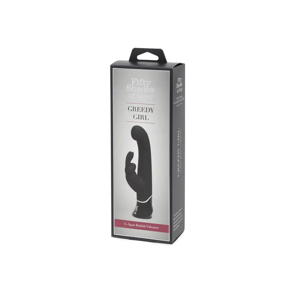 Fifty Shades Greedy Girl G - Spot Rabbit Vibrator - Black