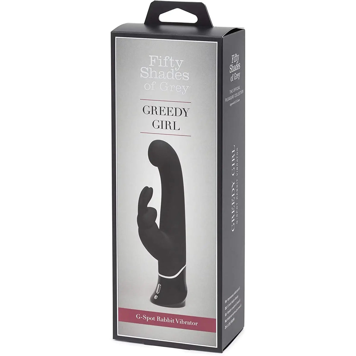 Lovehoney® Fifty Shades of Grey Greedy Girl G-Spot Rabbit Vibrator Black