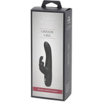Lovehoney® Fifty Shades of Grey Greedy Girl Slimline Rabbit Vibrator Black