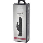 Lovehoney® Fifty Shades of Grey Greedy Girl Thrusting Rabbit Vibrator Black