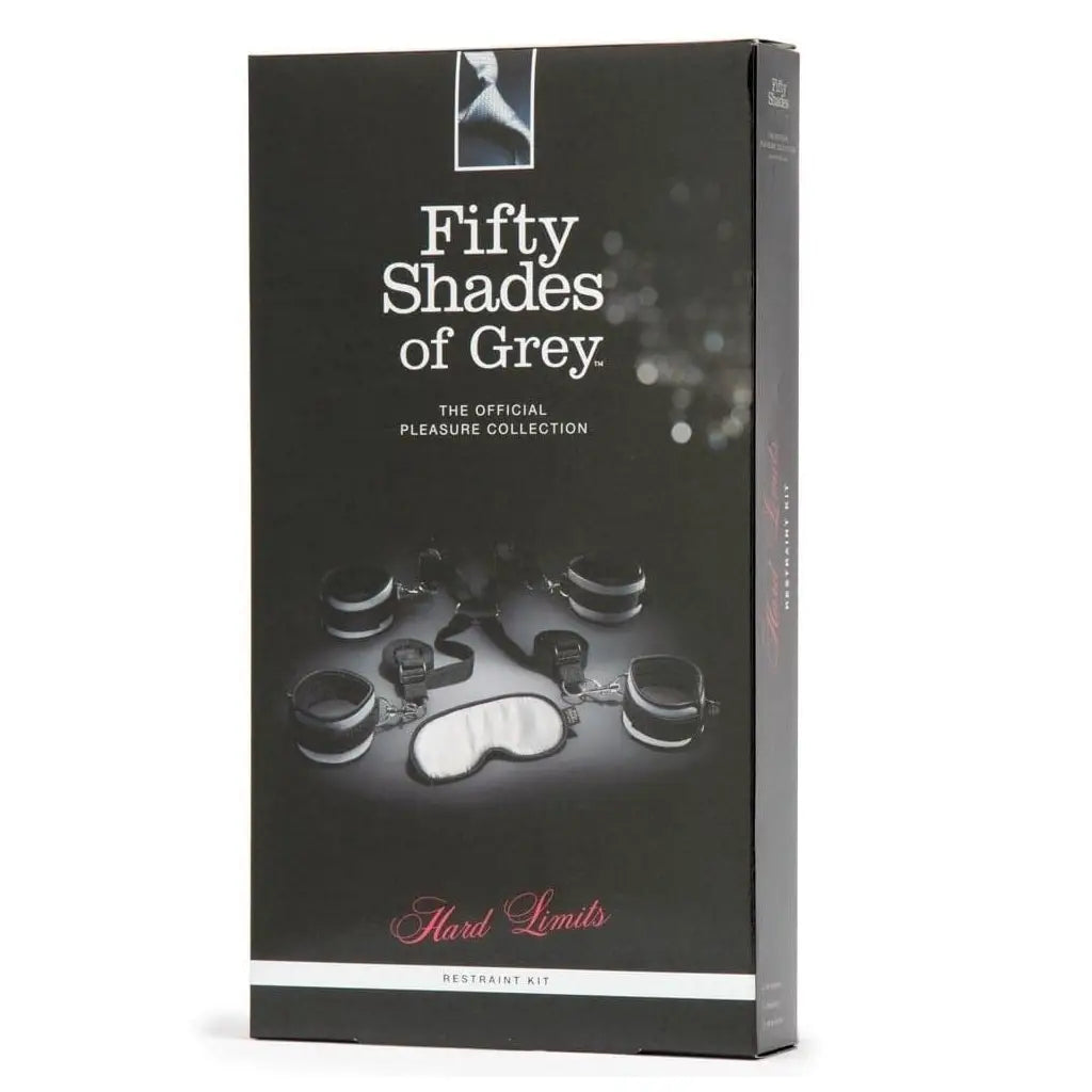 Lovehoney® Fifty Shades of Grey Hard Limits Under-Bed Restraint Kit Black