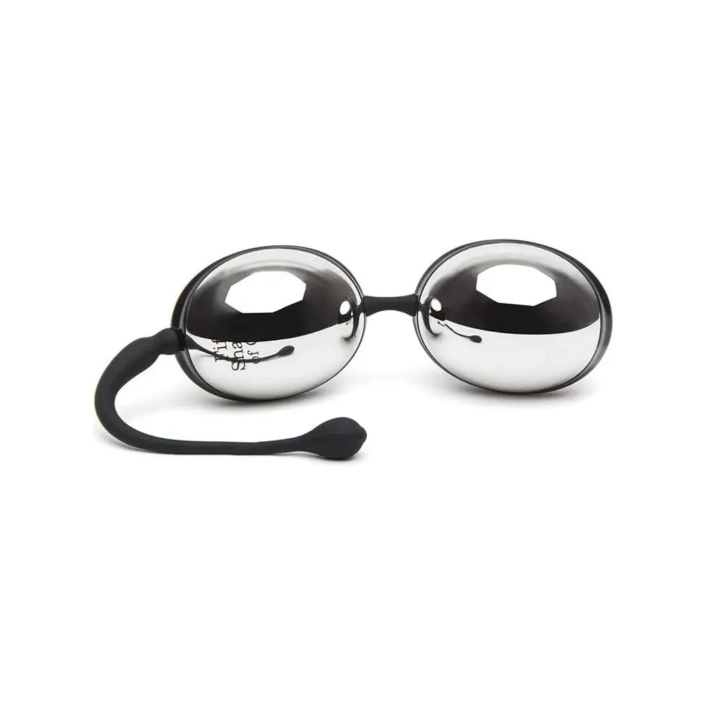 Lovehoney® Fifty Shades of Grey Inner Goddess Weighted Kegel Balls Silver