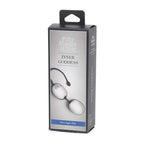 Lovehoney® Fifty Shades of Grey Inner Goddess Weighted Kegel Balls Silver