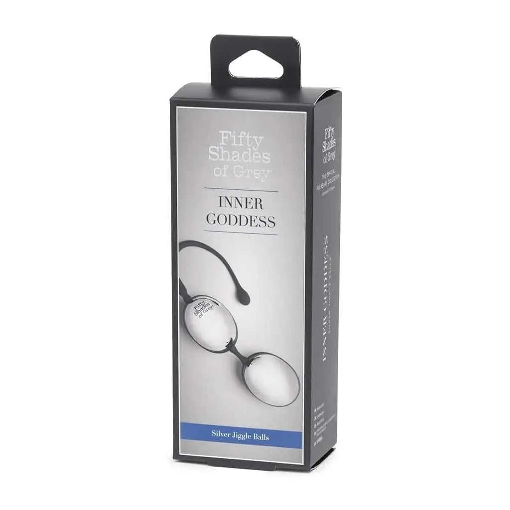 Lovehoney® Fifty Shades of Grey Inner Goddess Weighted Kegel Balls Silver