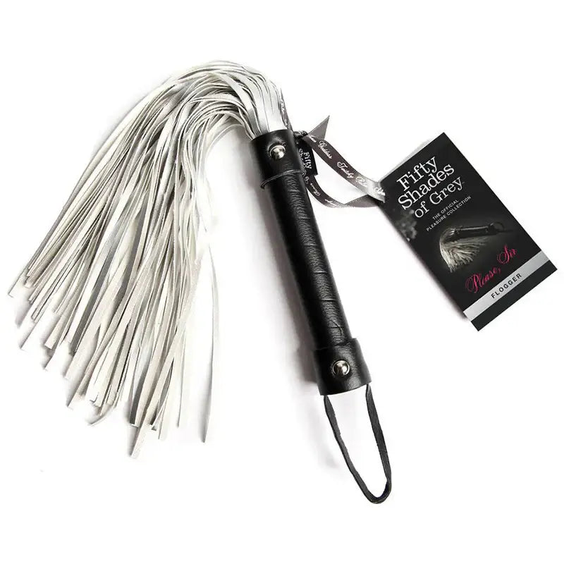Fifty Shades Please Sir Flogger - White