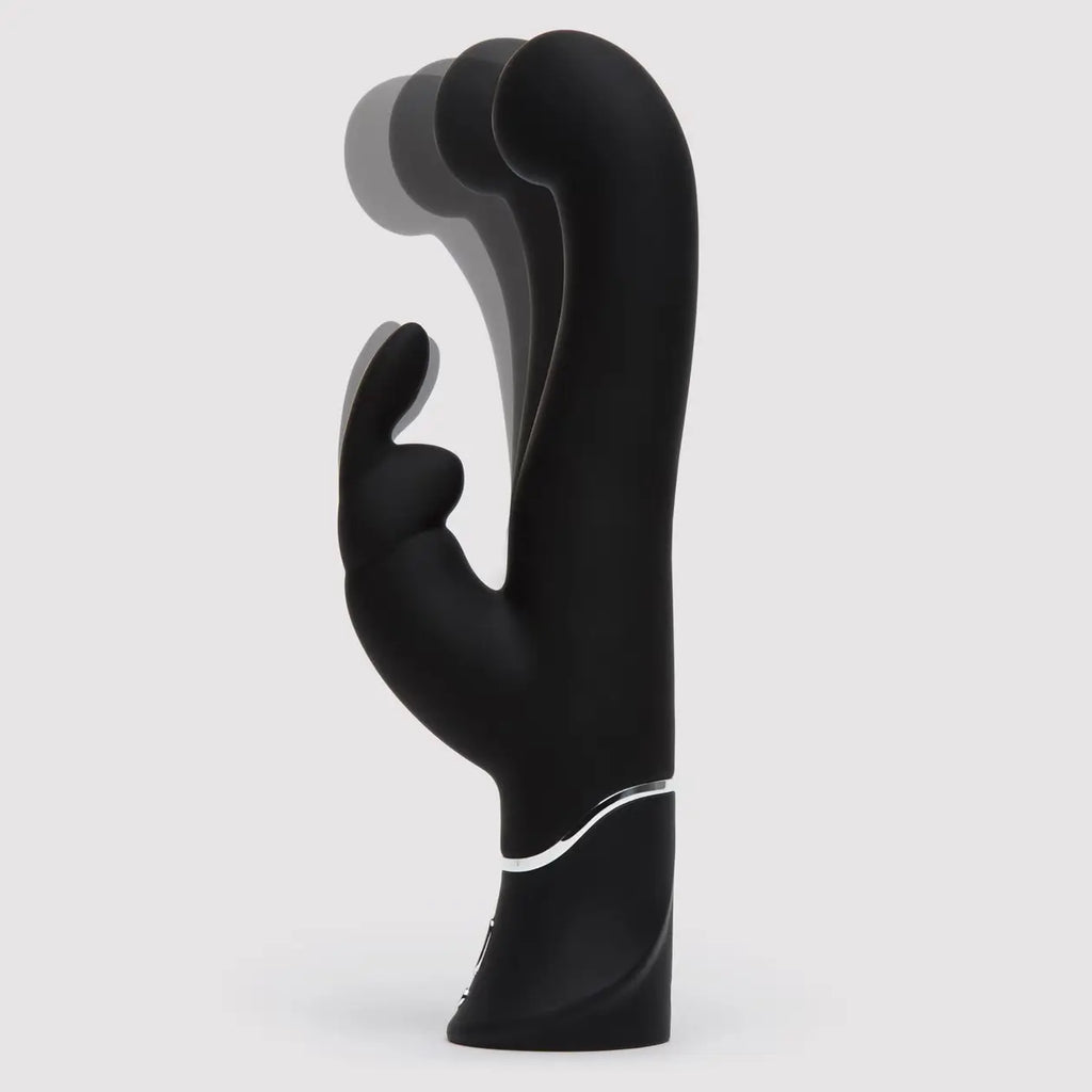 Lovehoney® Happy Rabbit G-Spot Stroker Vibrator - 12 Vibration Modes Black
