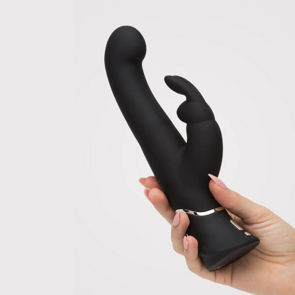 Lovehoney® Happy Rabbit G-Spot Stroker Vibrator - 12 Vibration Modes Black
