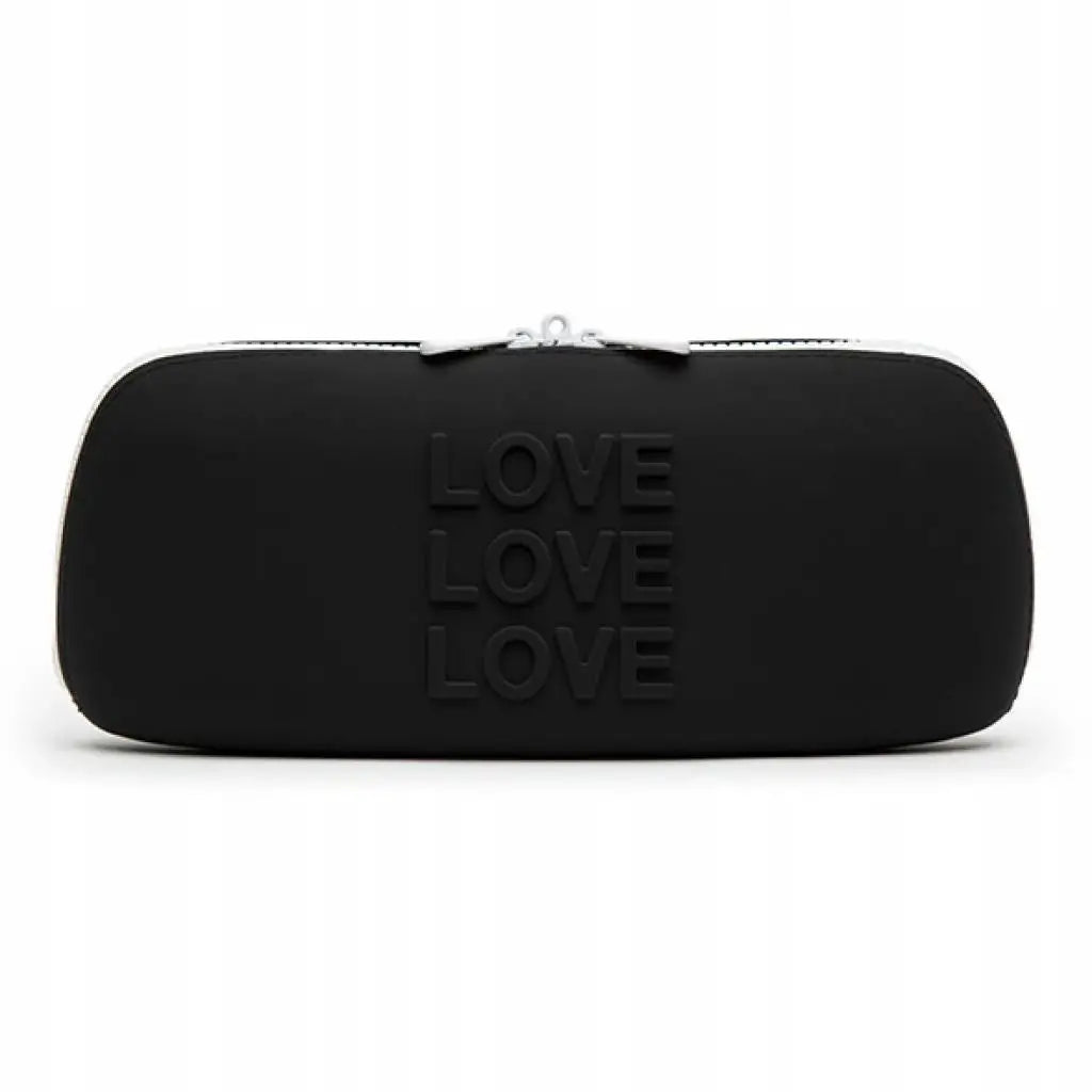 Happy Rabbit® Love Storage Zip Bag - Black