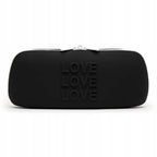 Happy Rabbit® Love Storage Zip Bag - Black
