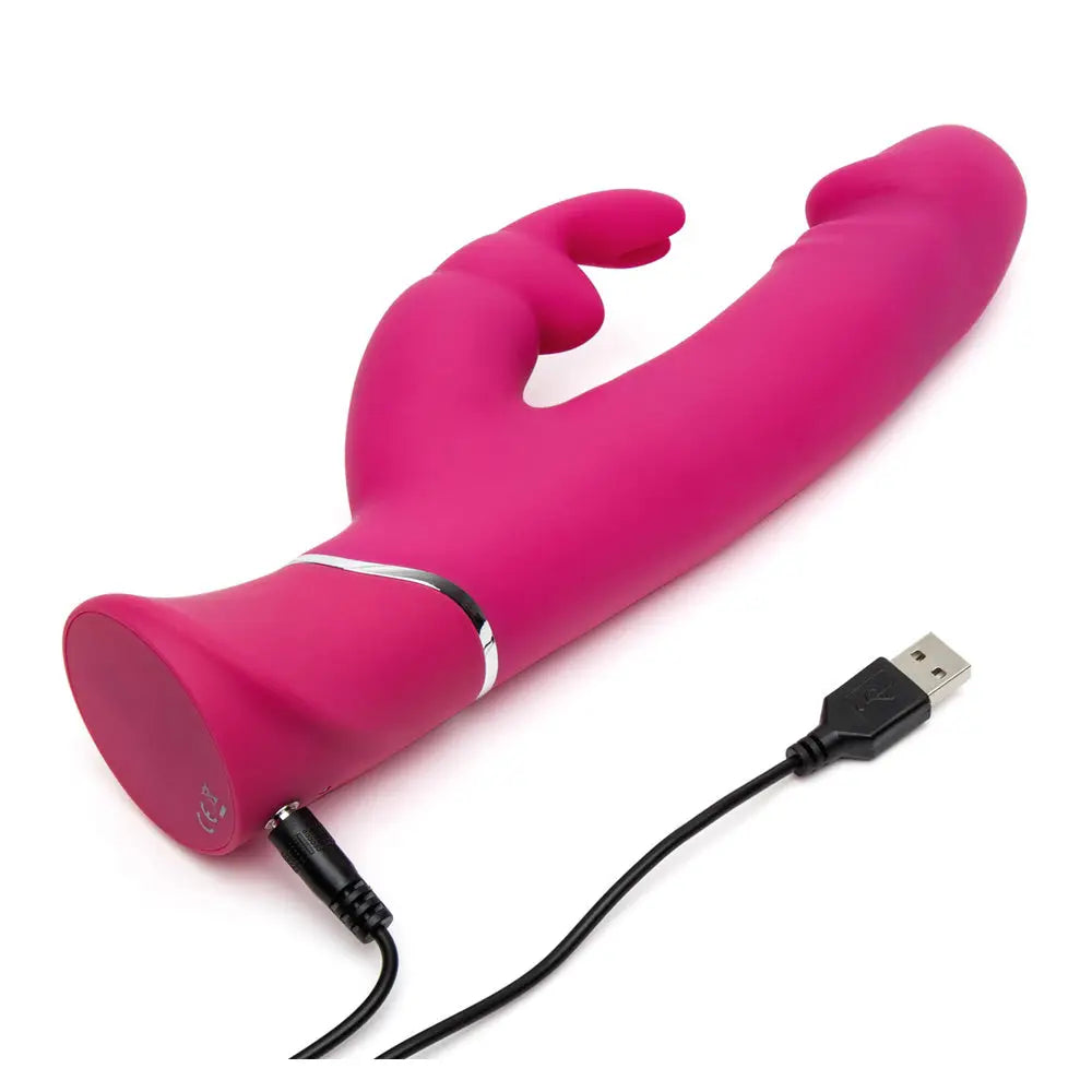 Happy Rabbit® Realistic Dual Density Rabbit Vibrator - Pink