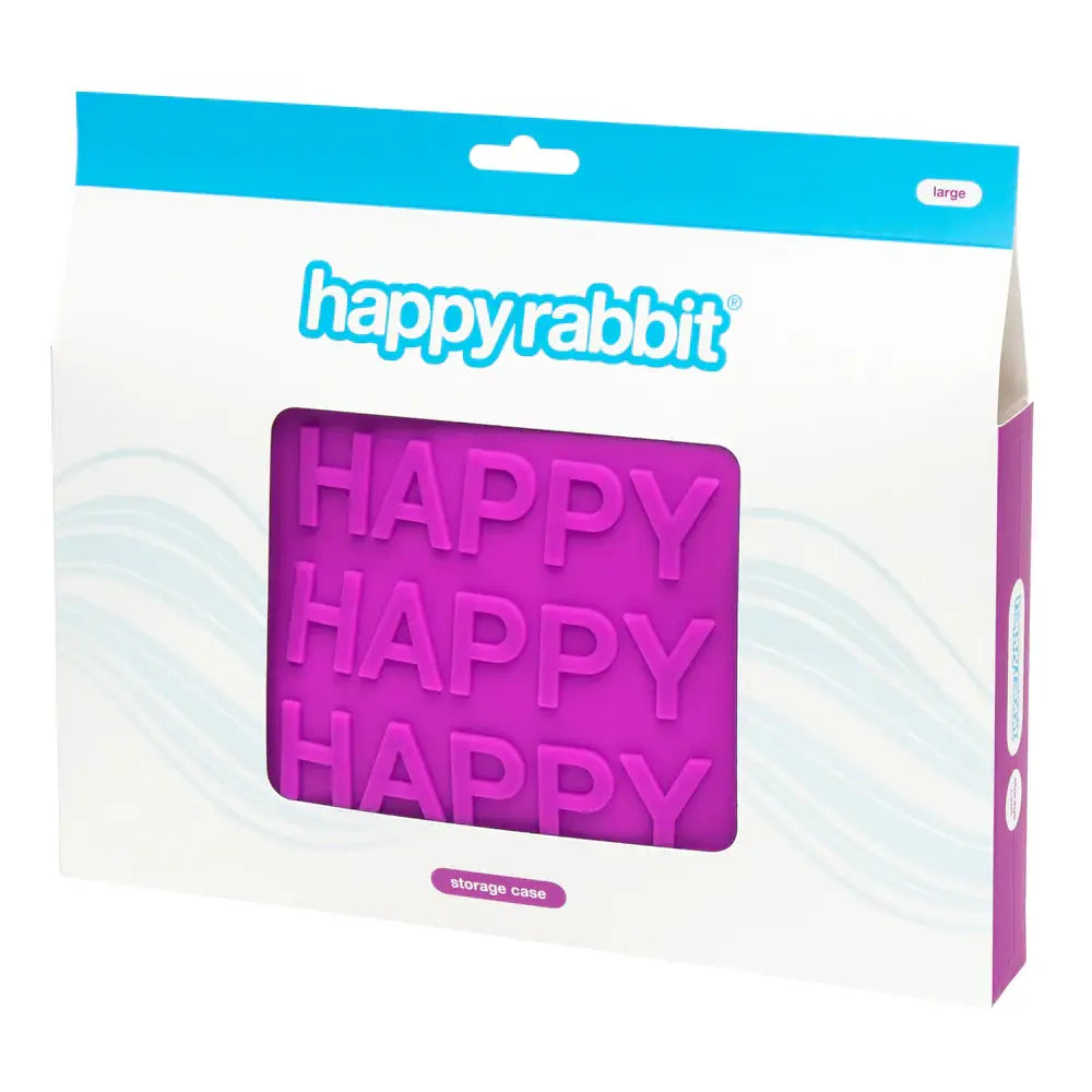 Happy Rabbit® Storage Zip Bag - Purple