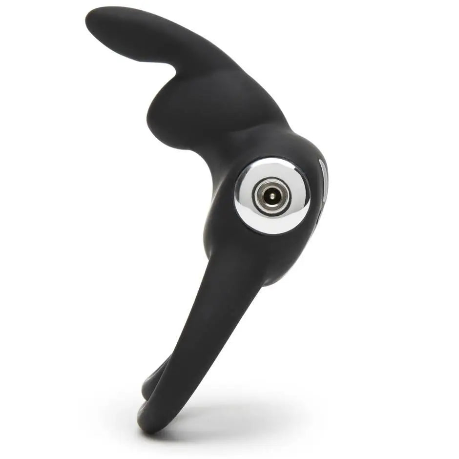 Happy Rabbit® Vibrating C - Ring - Black - C-Ring