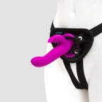 Lovehoney® Happy Rabbit Vibrating Strap-On Harness Kit with 15 Functions Magenta