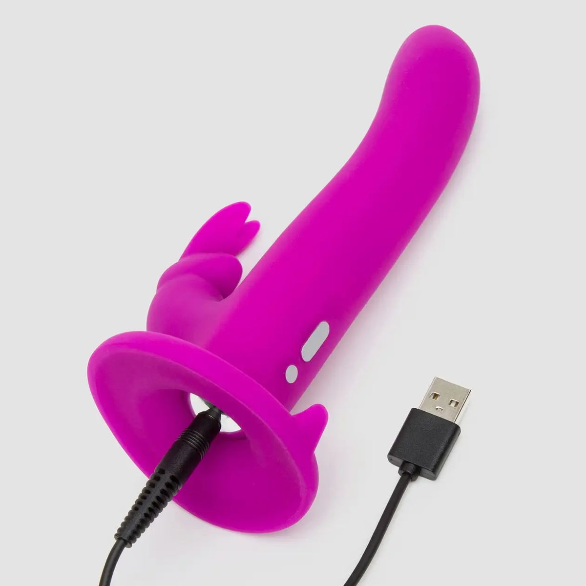 Lovehoney® Happy Rabbit Vibrating Strap-On Harness Kit with 15 Functions Magenta