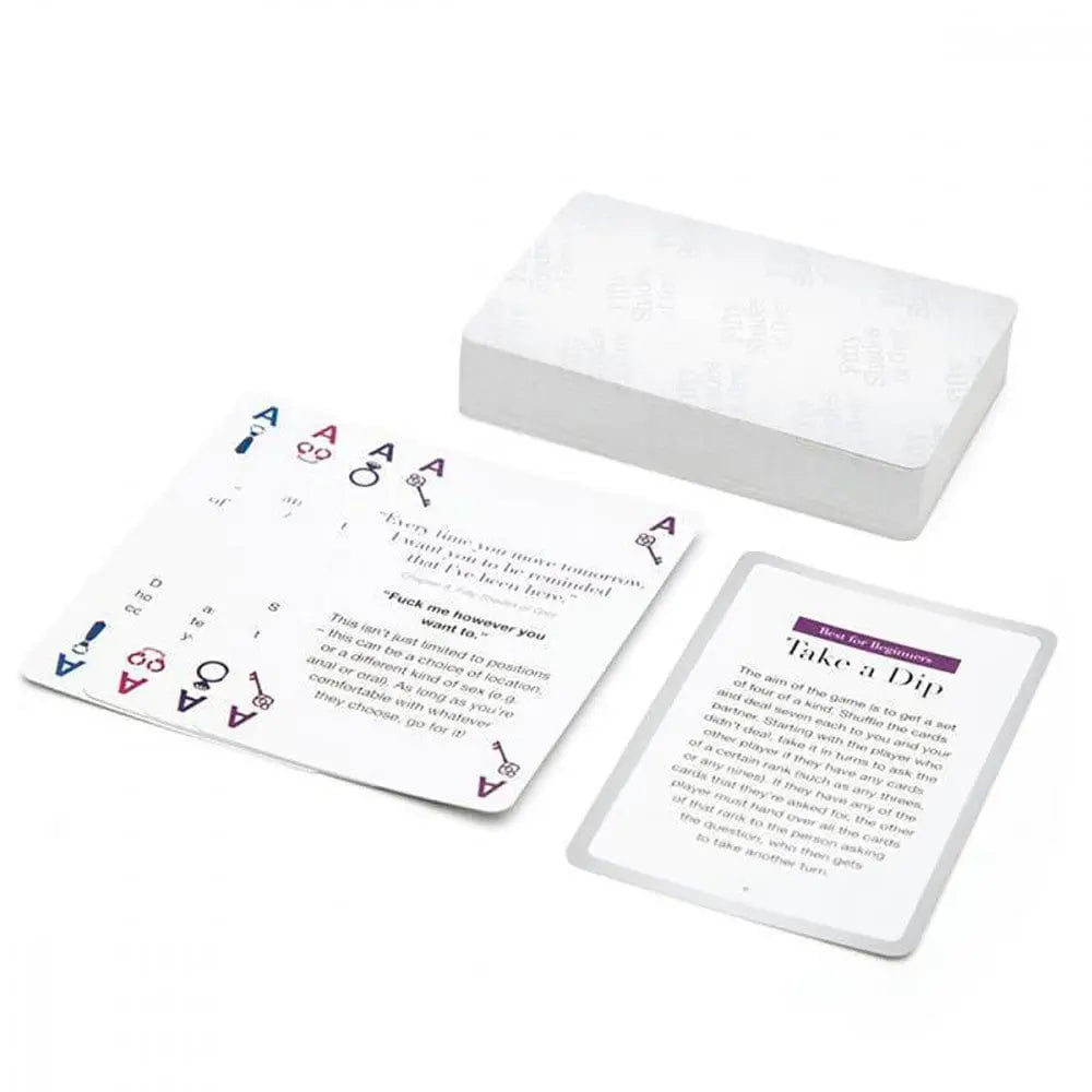 Fifty Shades of Grey Play Nice Talk Dirty Cards - Rolik®