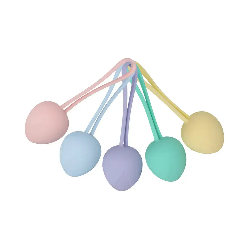 LoveLine PelviFit Berry 5 Weight Kegel Kit - Kegels