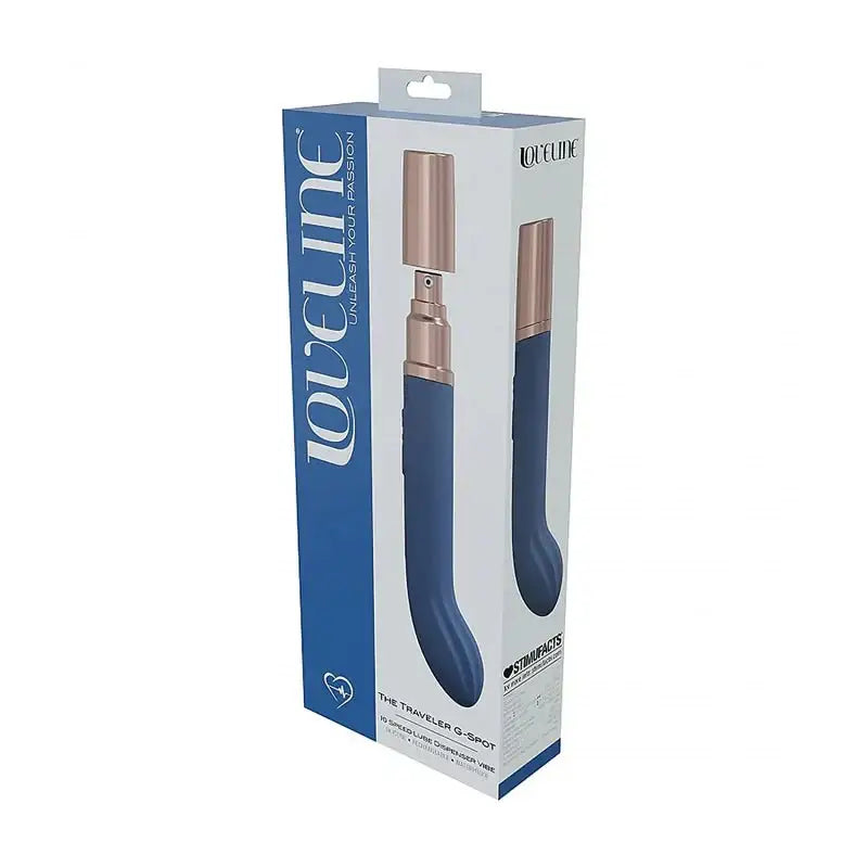 LoveLine® Traveler G - Spot Vibrator with Built - In Lubricant Dispenser - Rolik®