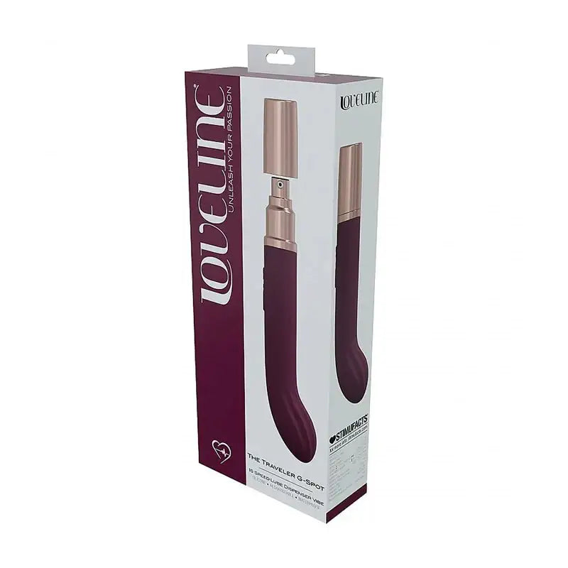 LoveLine® Traveler G - Spot Vibrator with Built - In Lubricant Dispenser - Rolik®