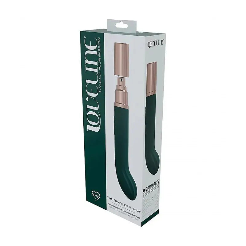 LoveLine® Traveler G - Spot Vibrator with Built - In Lubricant Dispenser - Rolik®
