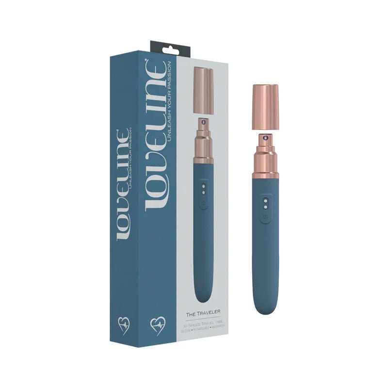 LoveLine® Traveler Vibrator with Built - In Lubricant Dispenser - Rolik®